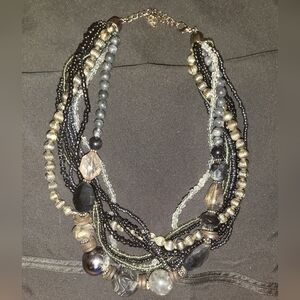 Layered Beaded Necklace